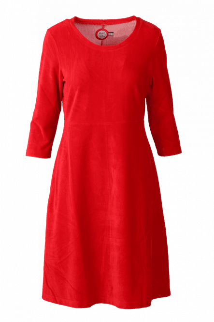 Main Image Elli dress babycord red