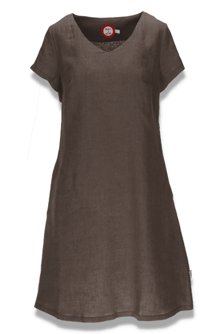 Main Image Hannalena granit linnen dress