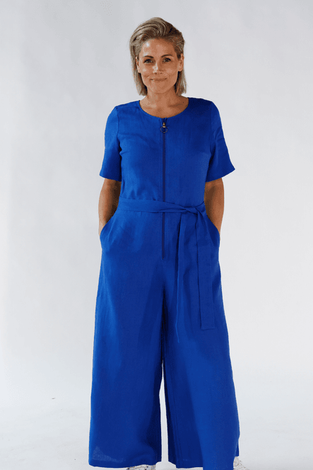 Main Image Laura royal blue  jumpsuit