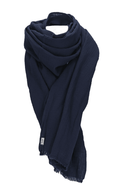 Main Image Alma navyblue melange scarf