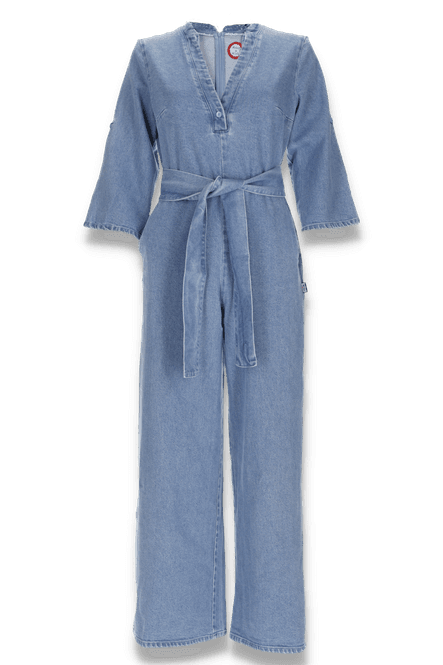 Main Image Miah jeans blue denim jumpsuit