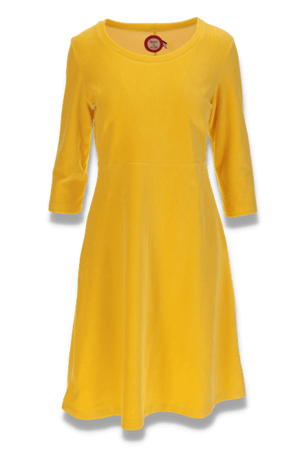 Main Image Elli dress babycord yellow