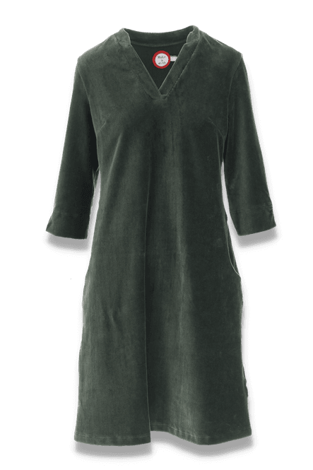 Main Image Saga combo green dress with pockets