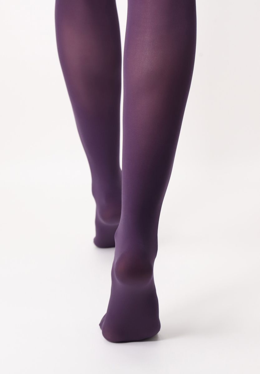 50 denier tights Oroblu Deep violet